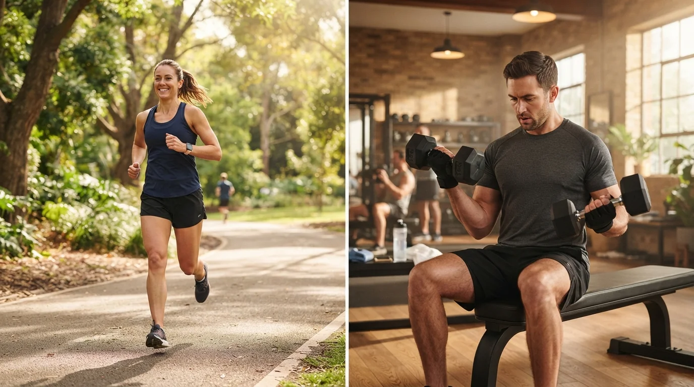 Aerobic Exercise vs Strength Training for Anxiety Relief