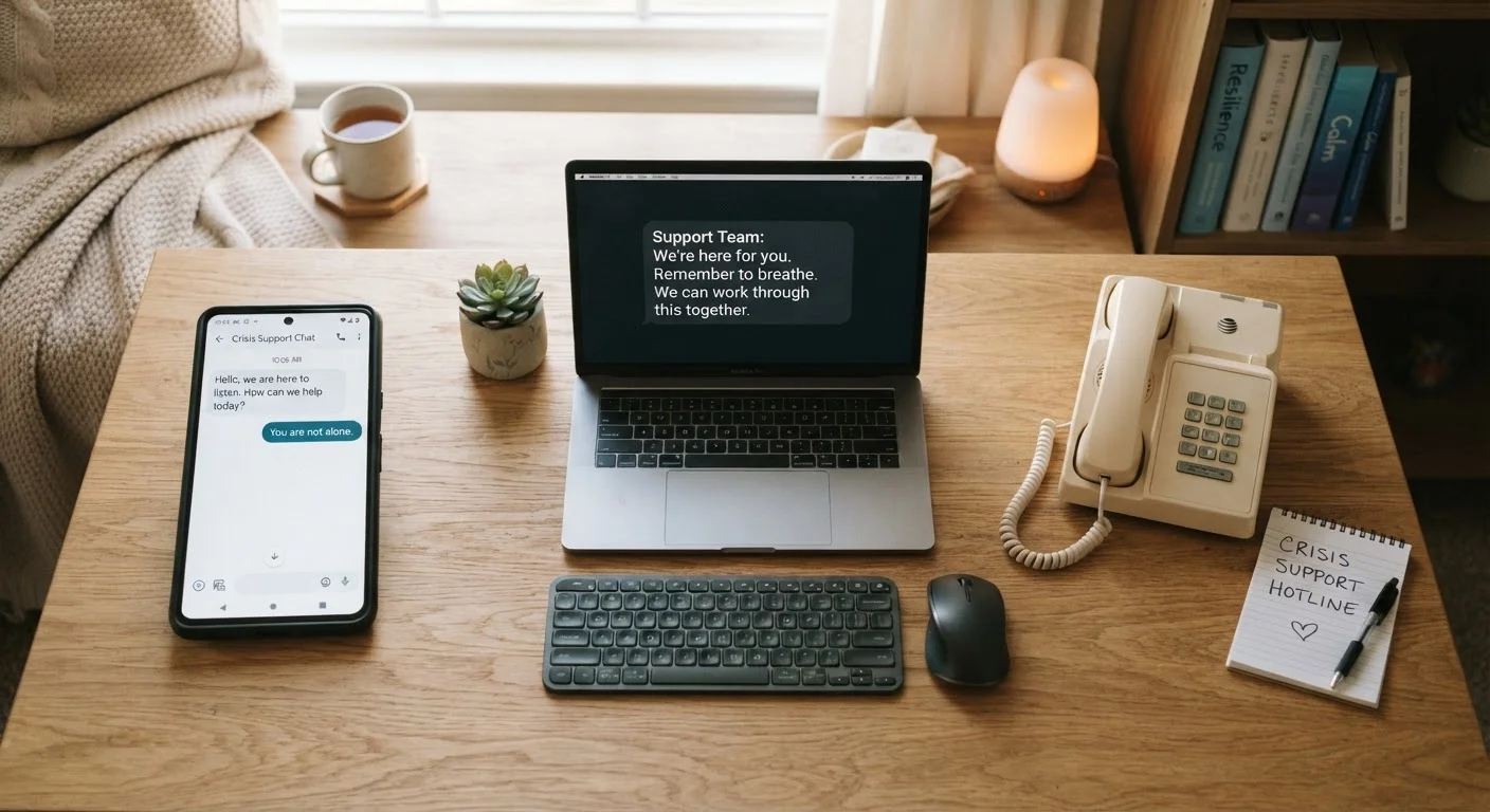 Crisis Lines, Text Services, and Online Chats: What Sets Them Apart