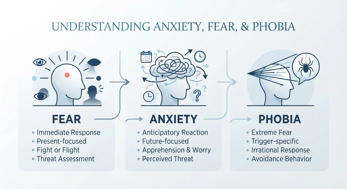 Fear, Anxiety, and Phobia: Sorting Out the Terminology