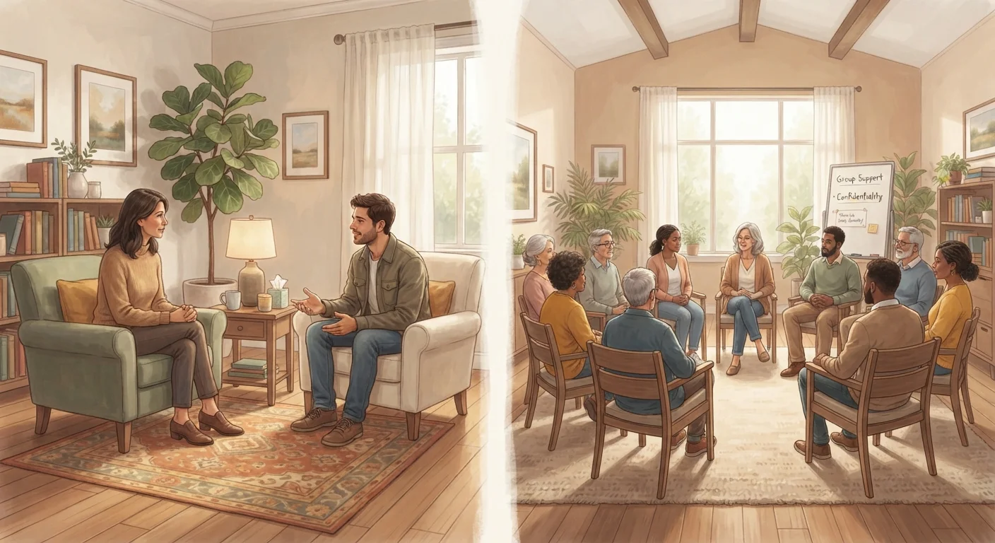 Group Therapy and Individual Therapy: What Sets Them Apart