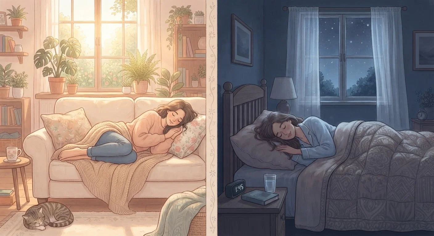 Napping vs. Nighttime Sleep: What Each Does for Mental Recovery