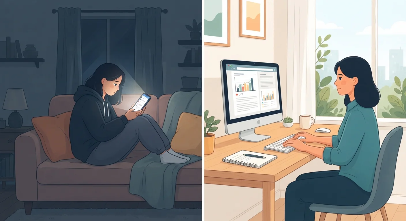 Passive Scrolling vs. Active Screen Use: Why the Difference Matters for Your Focus