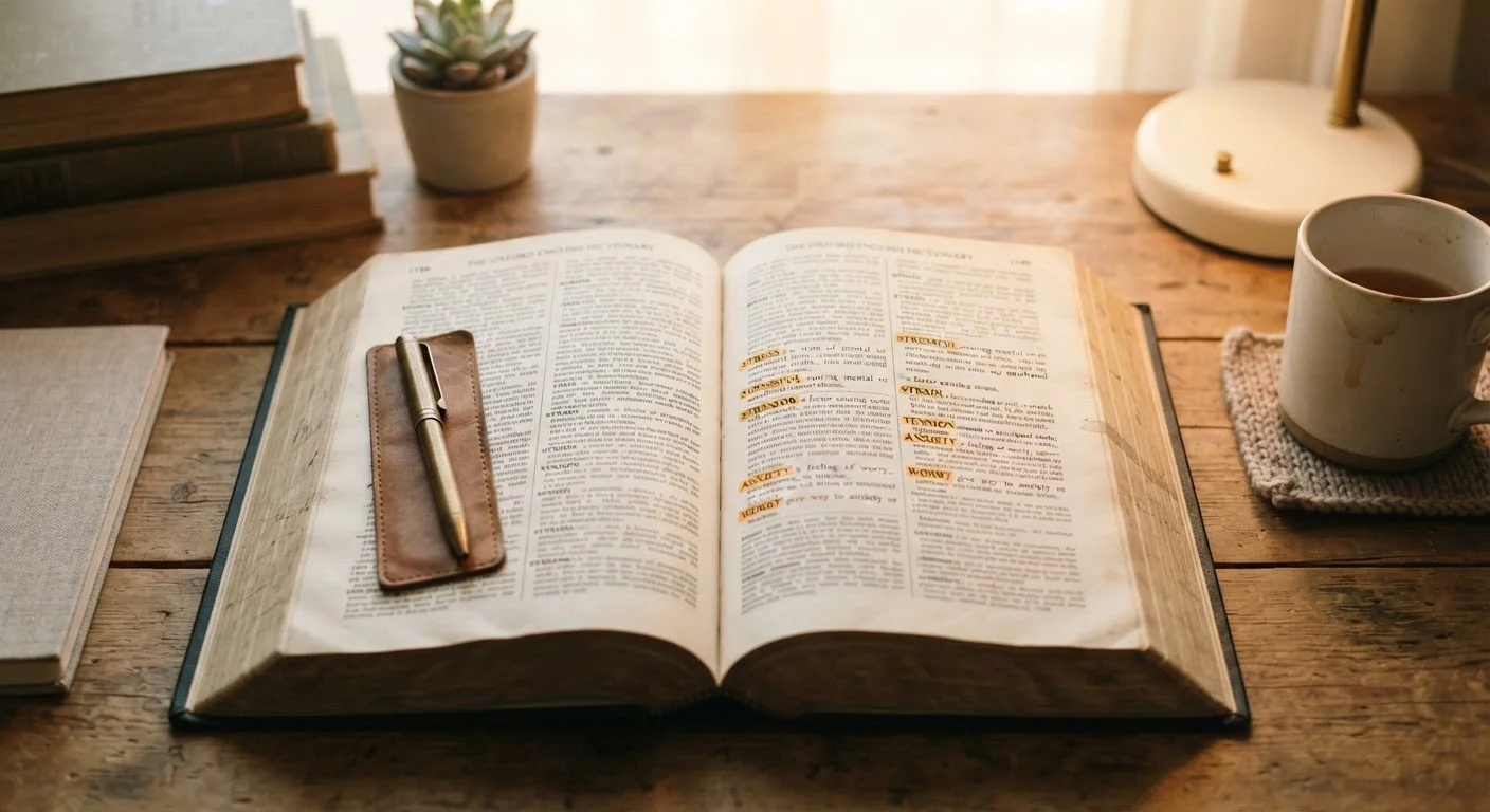 Stress Terminology Explained: A Reference Glossary