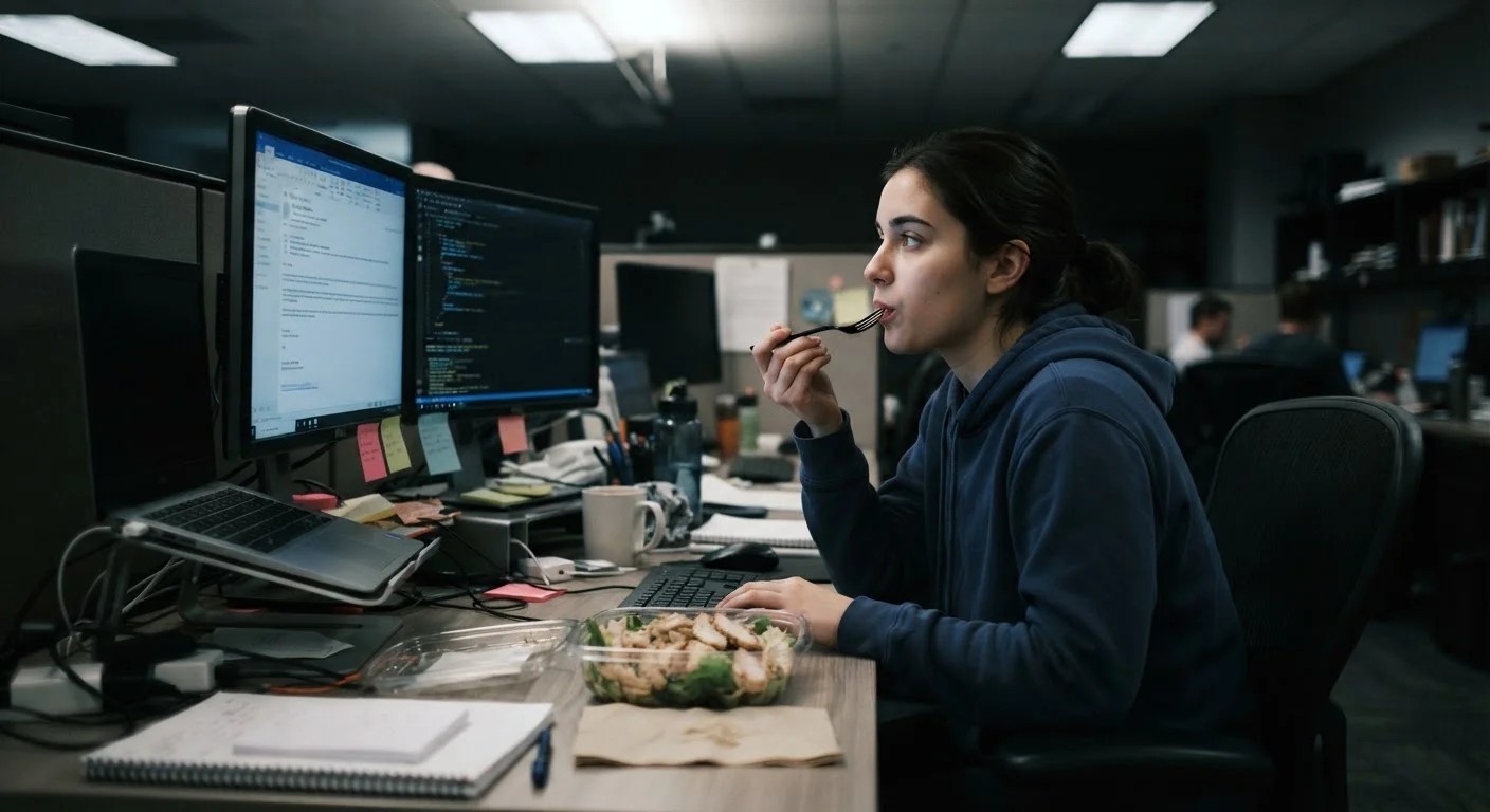 Why Eating Alone at Your Desk May Be Affecting More Than Your Digestion